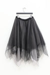 marc le bihan tulle skirt 2591 BLACK/GREY black/grey